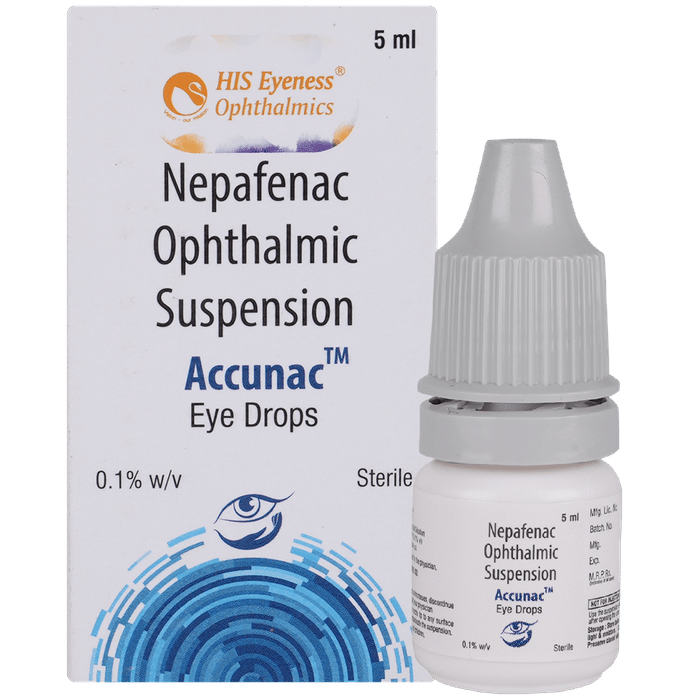 Accunac 0.1% Eye Drop