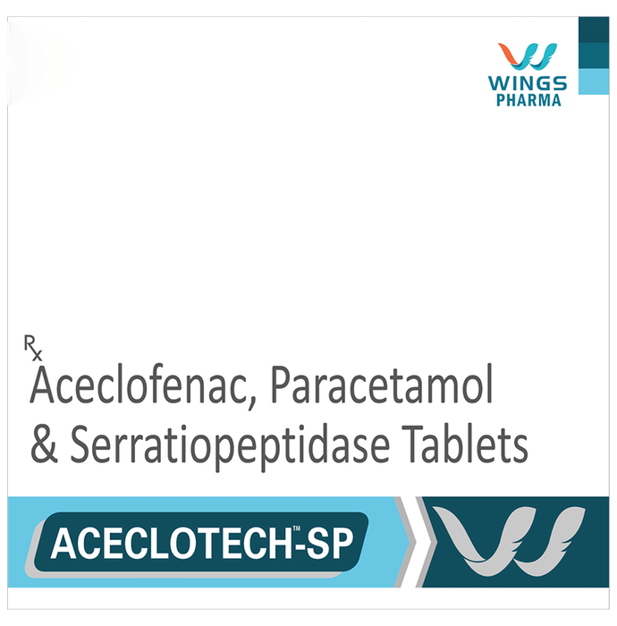 Aceclotech-SP Tablet