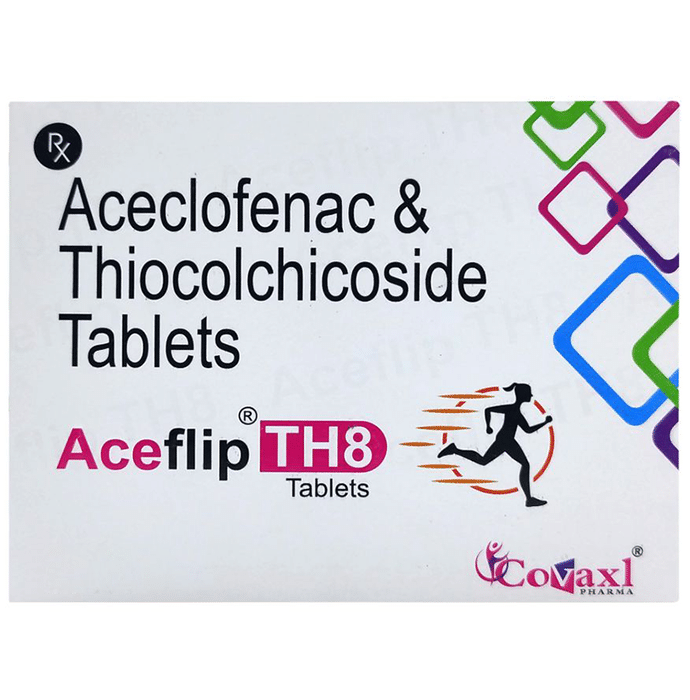 Aceflip TH 100mg/8mg Tablet