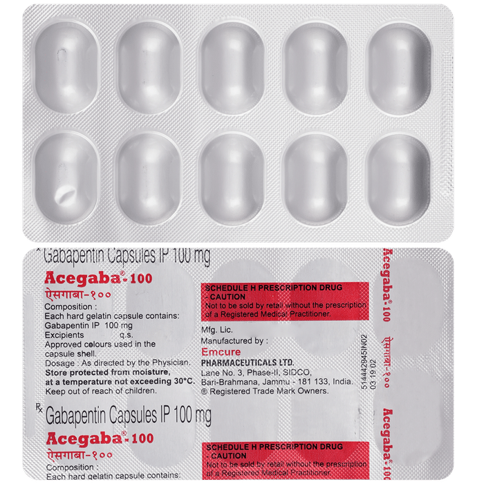 Acegaba 100 Capsule