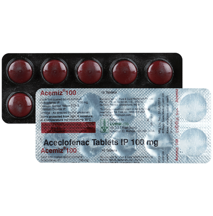 Acemiz 100mg Tablet