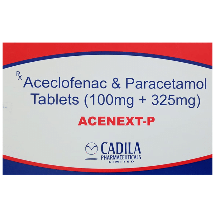 Acenext P 100mg/325mg Tablet