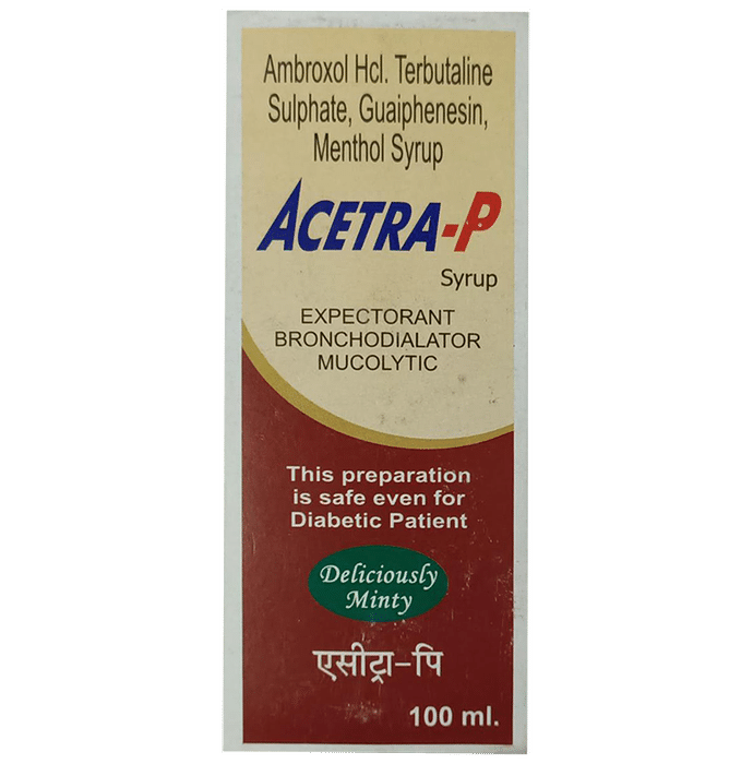 Acetra-P Syrup Deliciously Minty