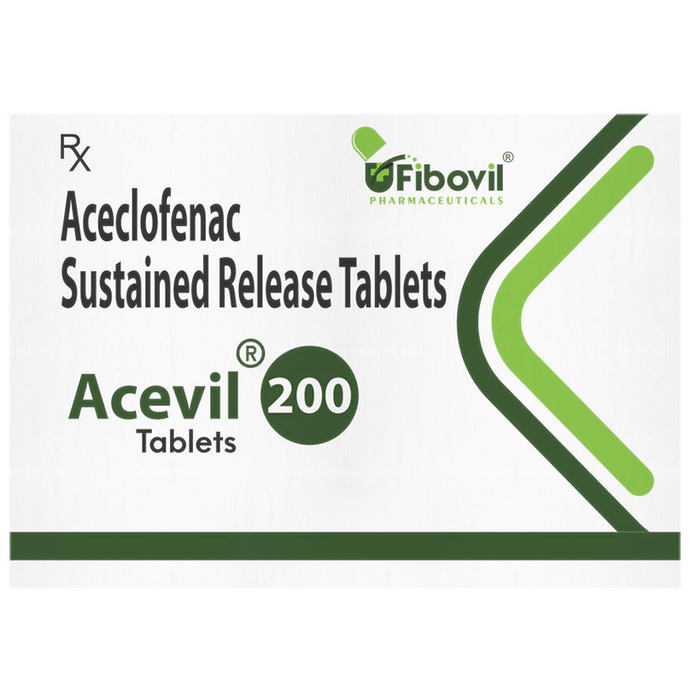 Acevil 200 Tablet SR