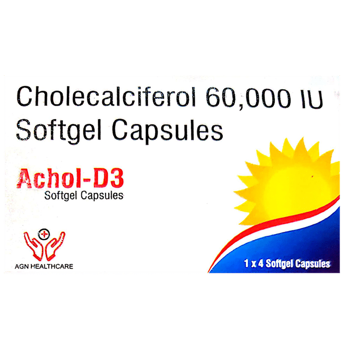 Achol-D3 Softgel Capsule