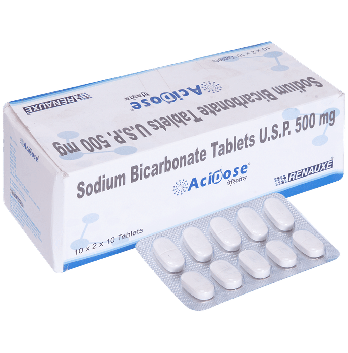 Acidose 500mg Tablet