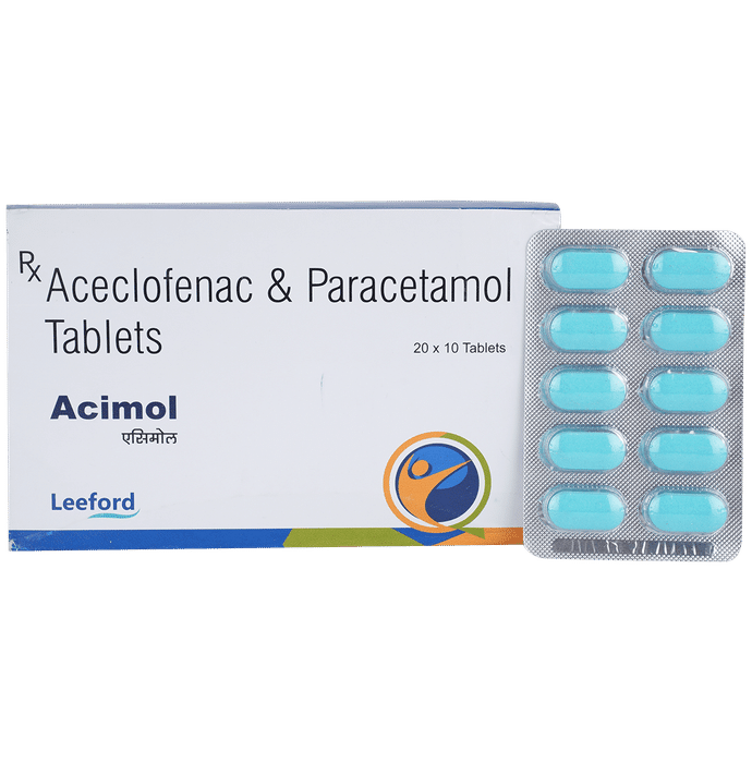 Acimol 100 mg/325 mg Tablet