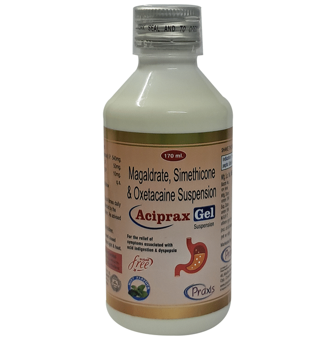 Aciprax Gel Mint Sugar Free