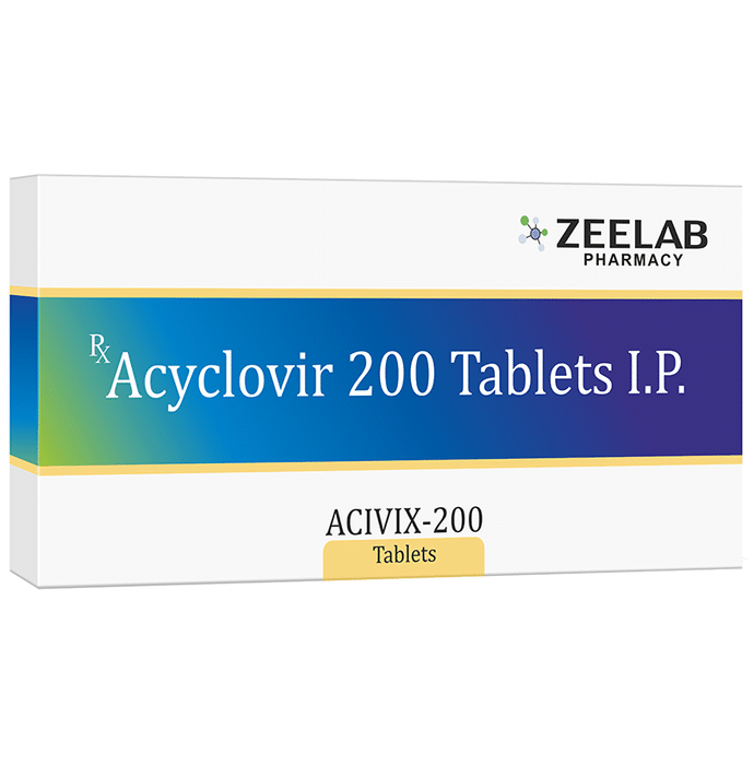 Acivix 200 Tablet