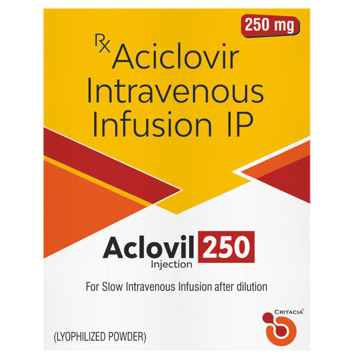 Aclovil 250mg Injection