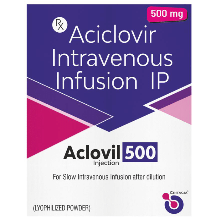 Aclovil 500mg Injection