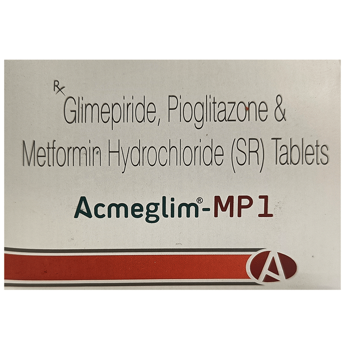 Acmeglim-MP 1 Tablet SR