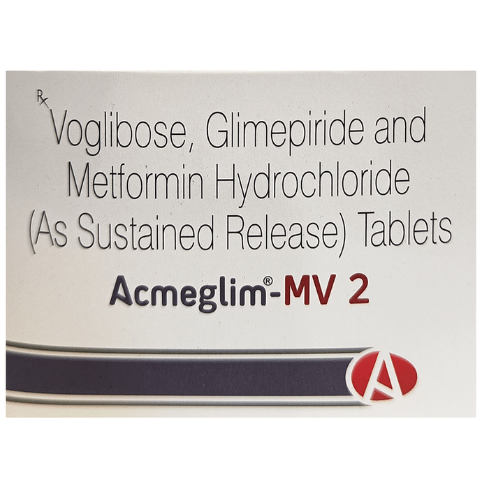 Acmeglim-MV 2 Tablet SR