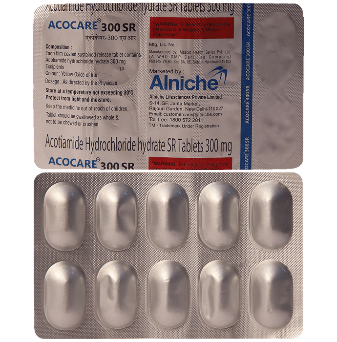 Acocare 300mg Tablet SR