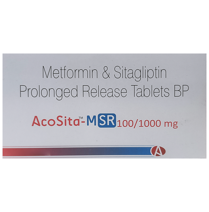 Acosita-M SR 100/1000 mg Tablet