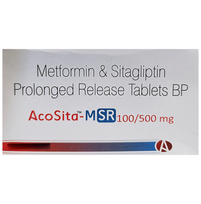 Acosita-M SR 100/500 mg Tablet
