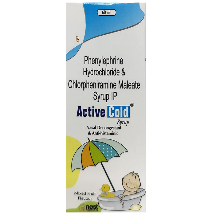 Active Cold Syrup Mixed Fruit