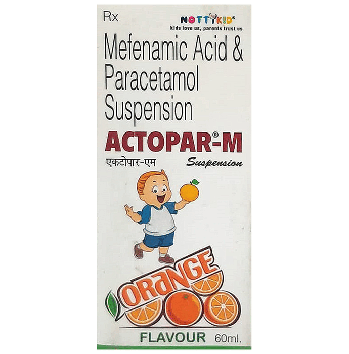 Actopar-M Oral Suspension Orange
