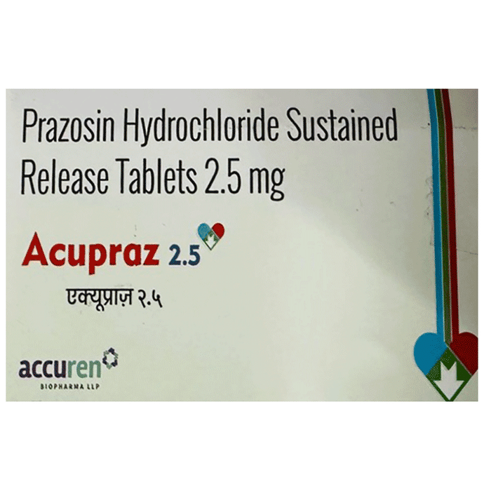 Acupraz 2.5 Tablet SR