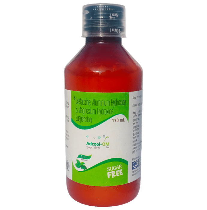 Adcool-OM Gel Mint Sugar Free
