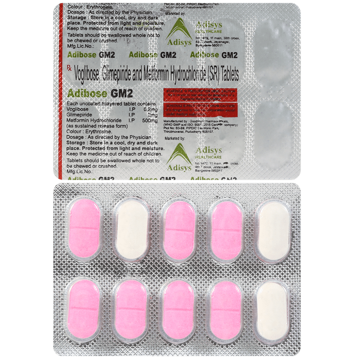 Adibose GM2 Tablet SR
