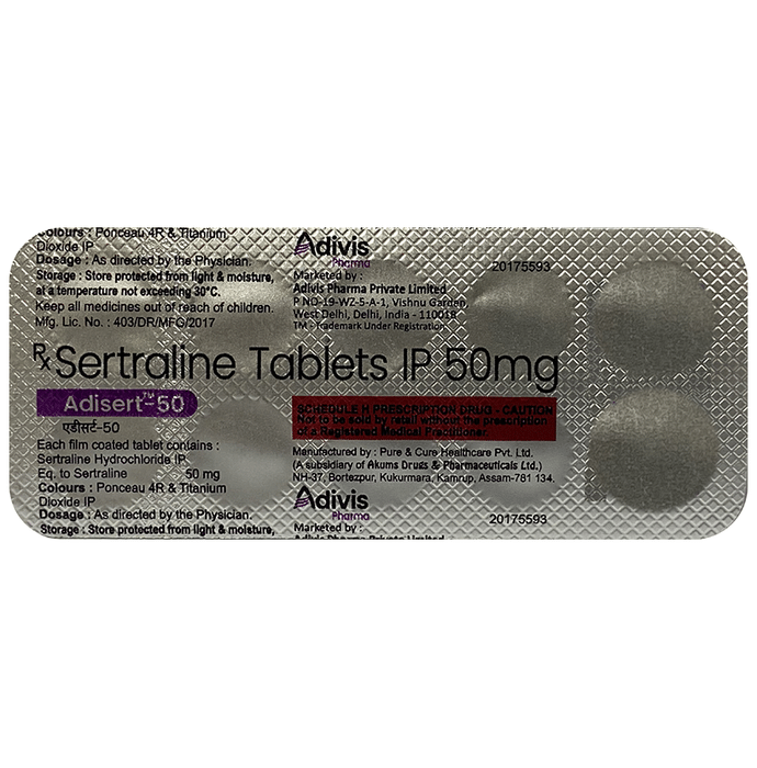 Adisert 50 Tablet