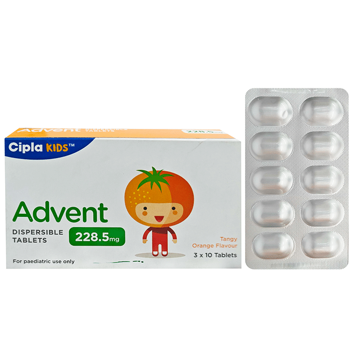Advent 200mg/28.5mg Tablet DT