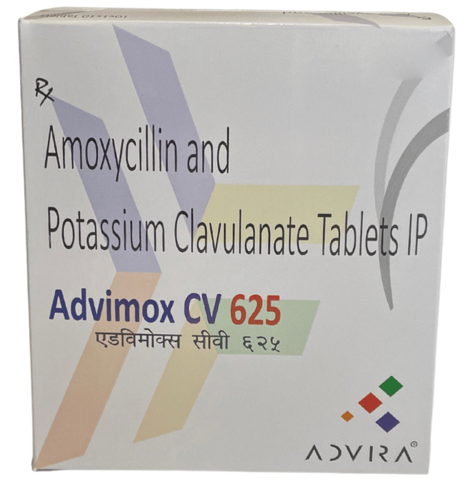 Advimox CV 500mg/125mg Tablet