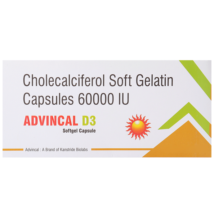 Advincal D3 Softgel Capsule