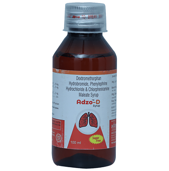 Adzo-D Syrup Sugar Free