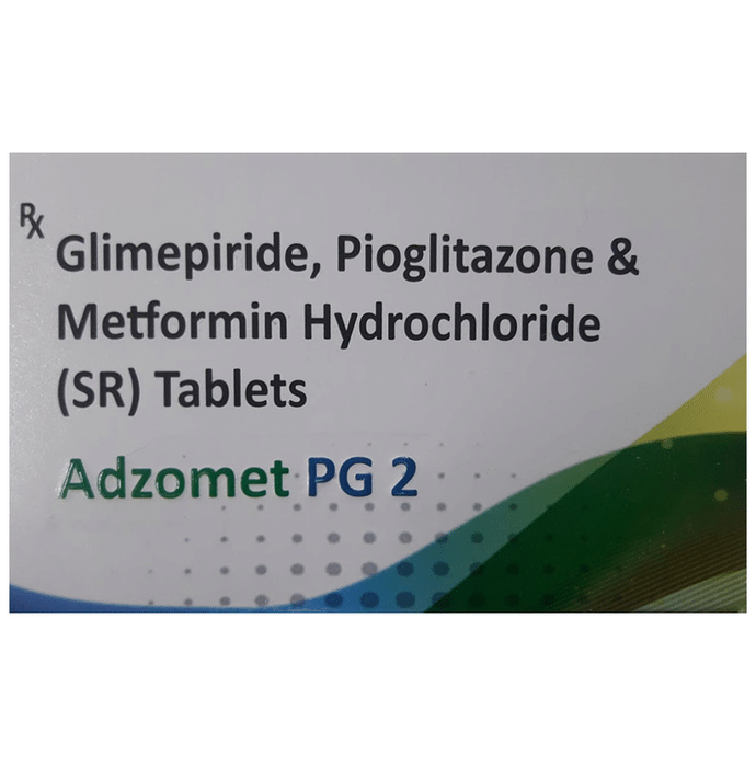 Adzomet PG 2 Tablet SR