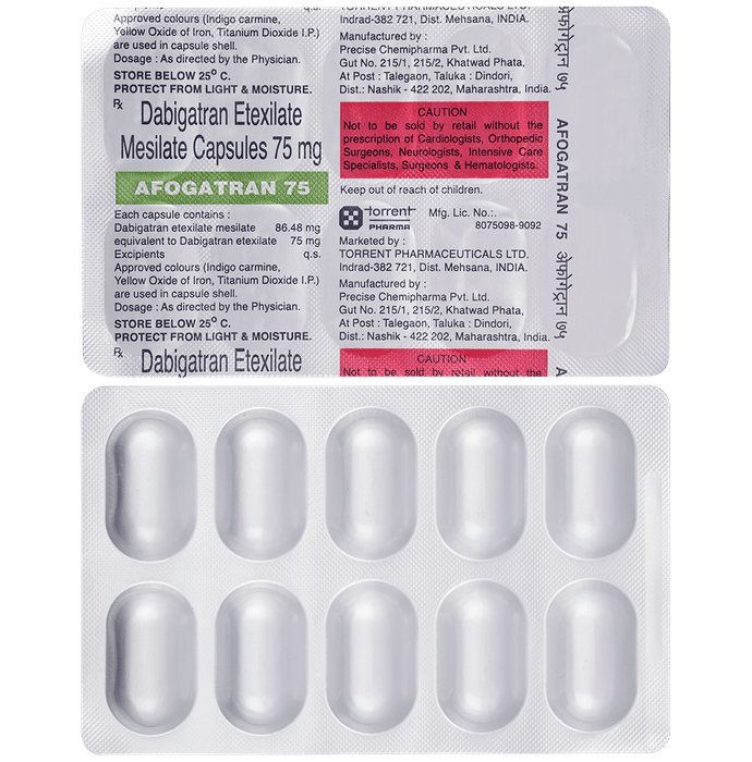 Afogatran 75mg Capsule
