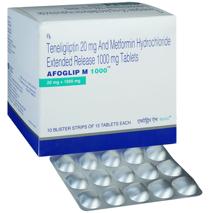 Afoglip M 1000 Tablet ER