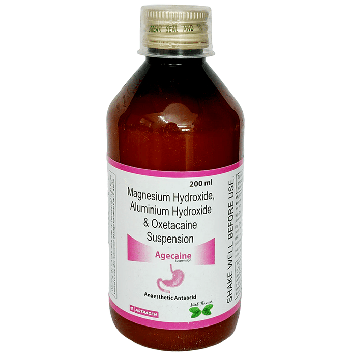 Agecaine Oral Suspension Mint