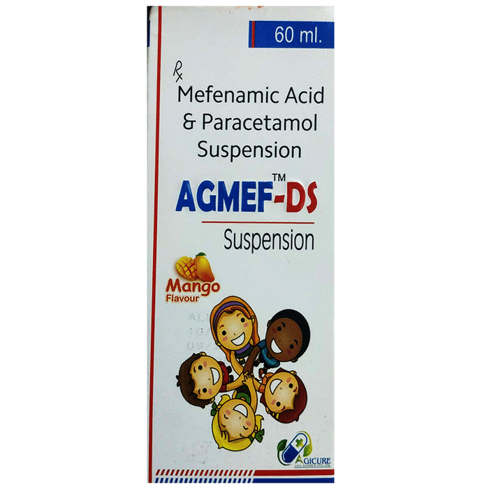Agmef-DS Oral Suspension Mango