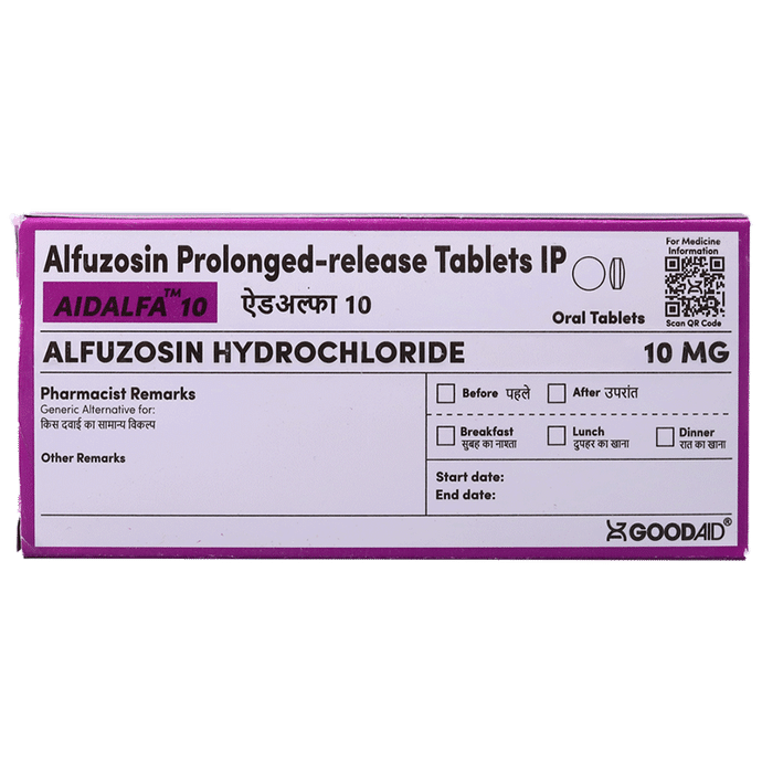 Aidalfa 10 Tablet PR