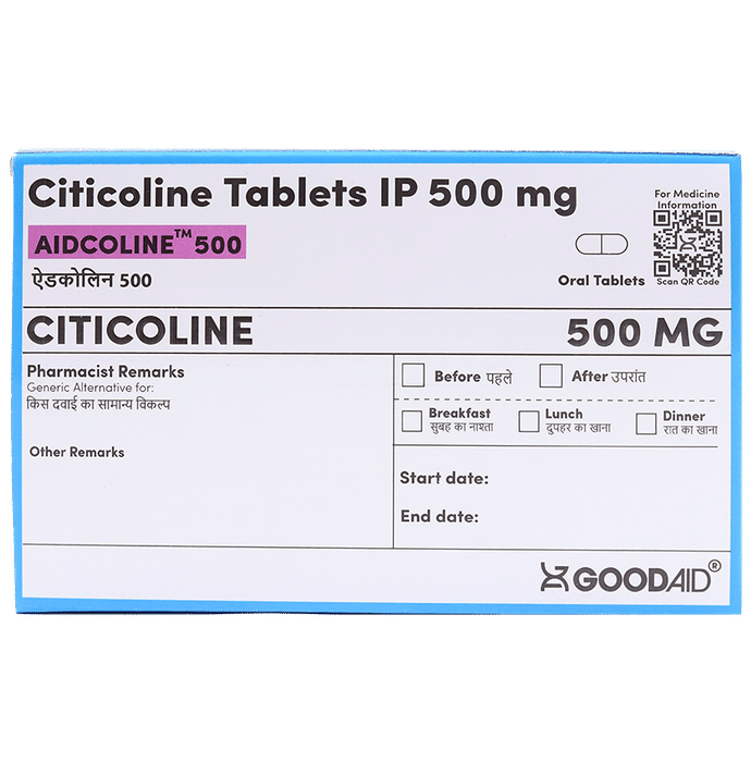 Aidcoline 500 Tablet