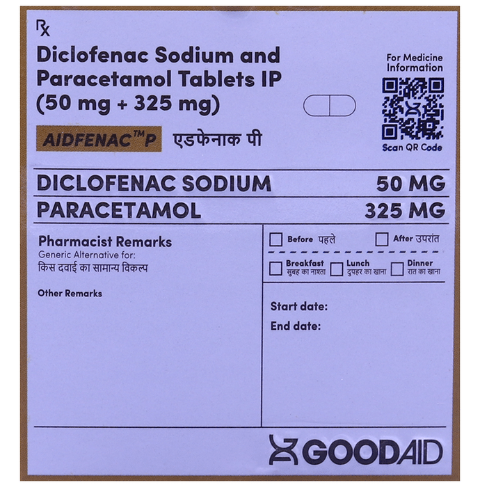 Aidfenac P Tablet