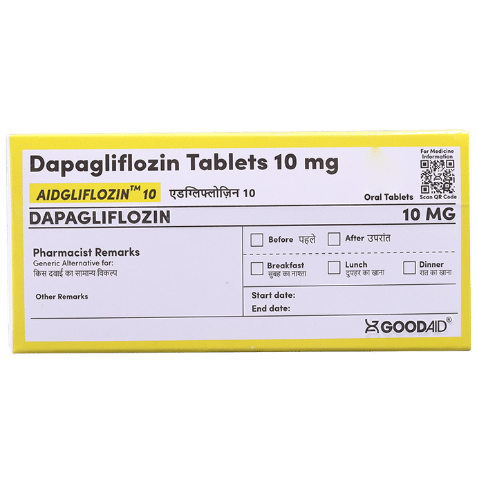 Aidgliflozin 10 Tablet