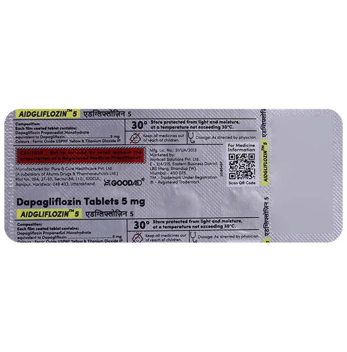 Aidgliflozin 5 Tablet