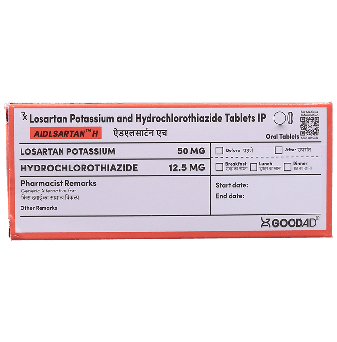 Aidlsartan H Tablet