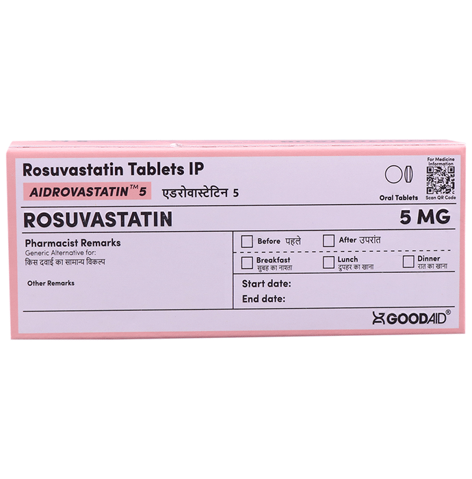 Aidrovastatin 5 Tablet