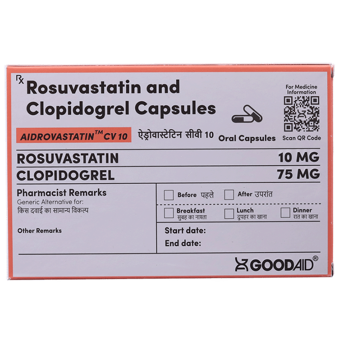Aidrovastatin CV 10 Capsule