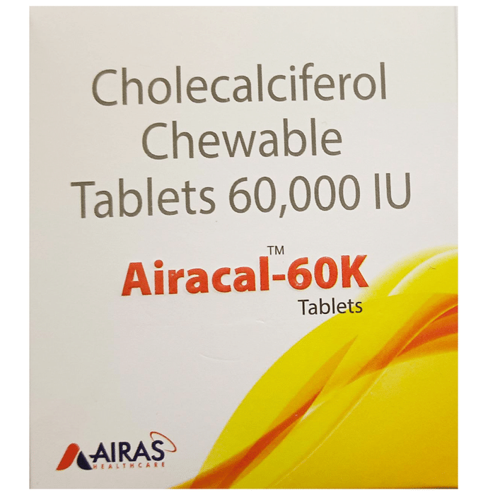 Airacal 60K Chewable Tablet