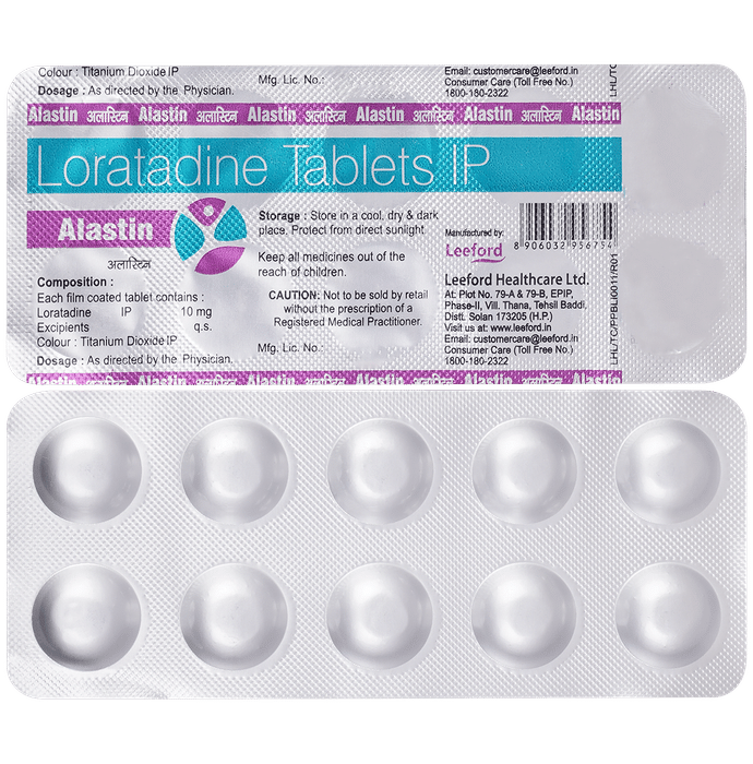 Alastin 10mg Tablet