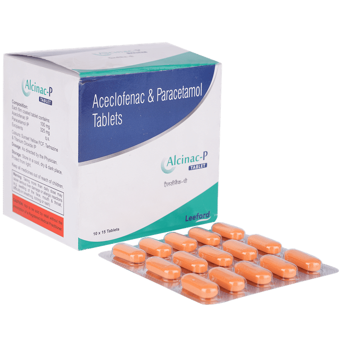 Alcinac P 100mg/325mg Tablet