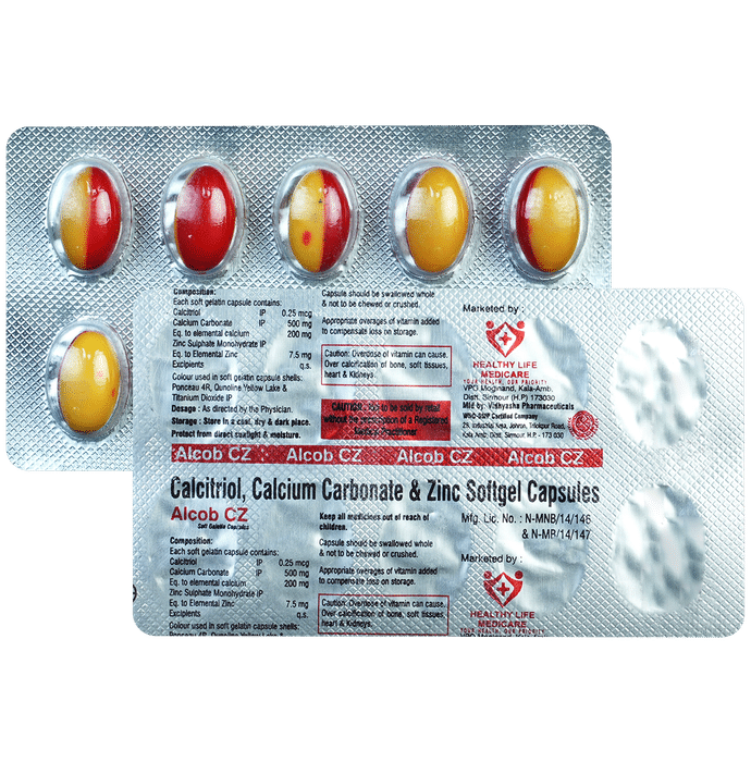 Alcob CZ Soft Gelatin Capsule