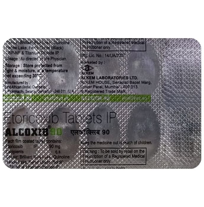Alcoxib 90mg Tablet