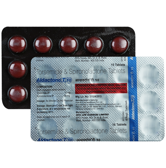 Aldactone T 10 Tablet