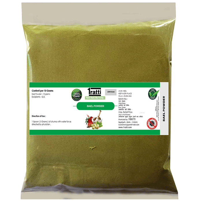 1ratti Bael Powder (1000gm Each)